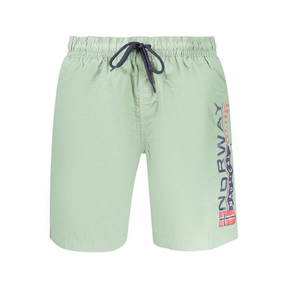 Norway 1963 Green Polyamide Men's Men's Swimwear
